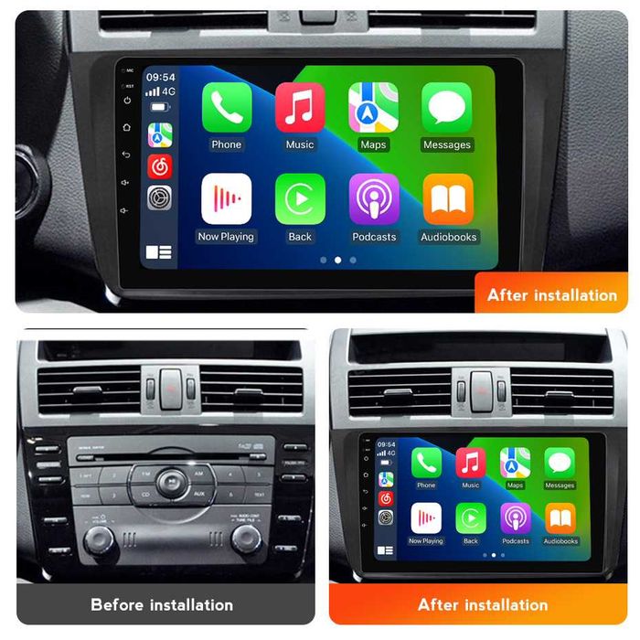 Штатна магнітола Mazda 6 GH GPS навігація android мазда