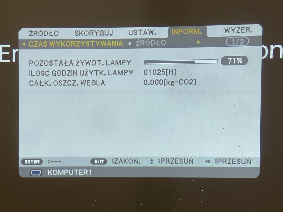 Projektor Nec np 216