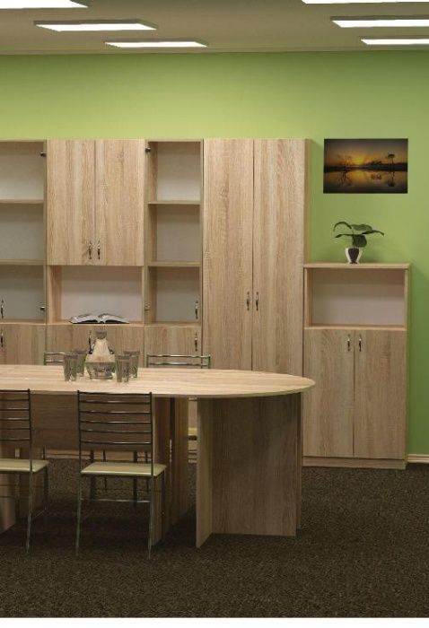 Шафа Шкаф книжковий гардеробний, стеллаж шафа офісна, стінка, полиця