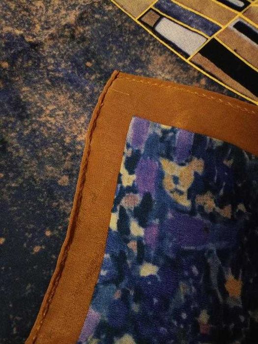 Шовкова хустка з принтом картини Густава Клімта «Золота Aдель»