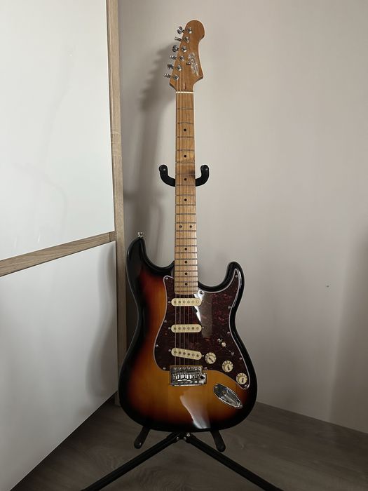 Gitara elektryczna JET JS-300 Roasted Maple + pokrowiec