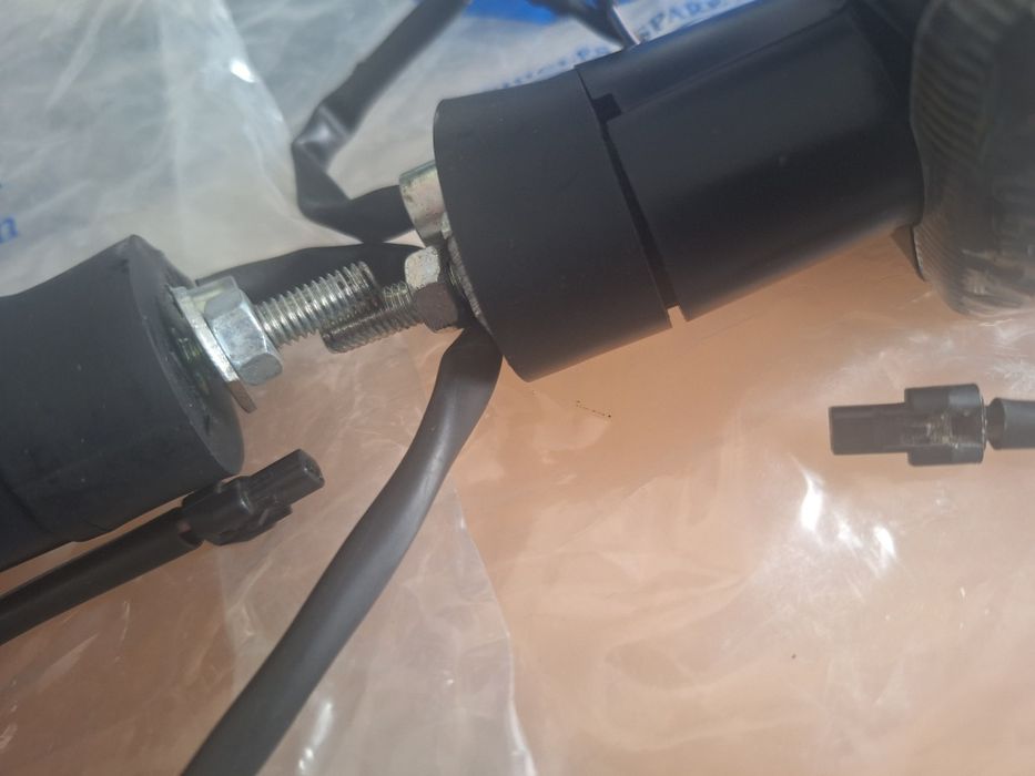Par de piscas para moto