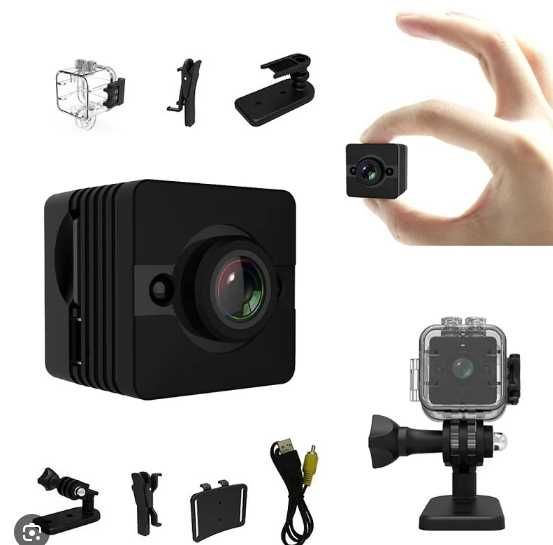 Camera Mini DV SQ12 Waterproof Novas