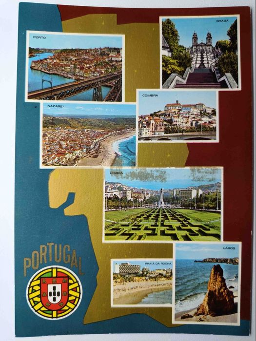 Portugal. Kolaż 7 Zdjęć