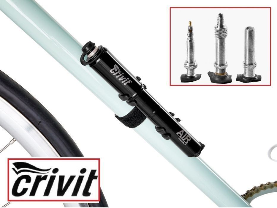 Велонасос ГЕРМАНИЯ Crivit® Насос для велосипеда вело велосипедный мини