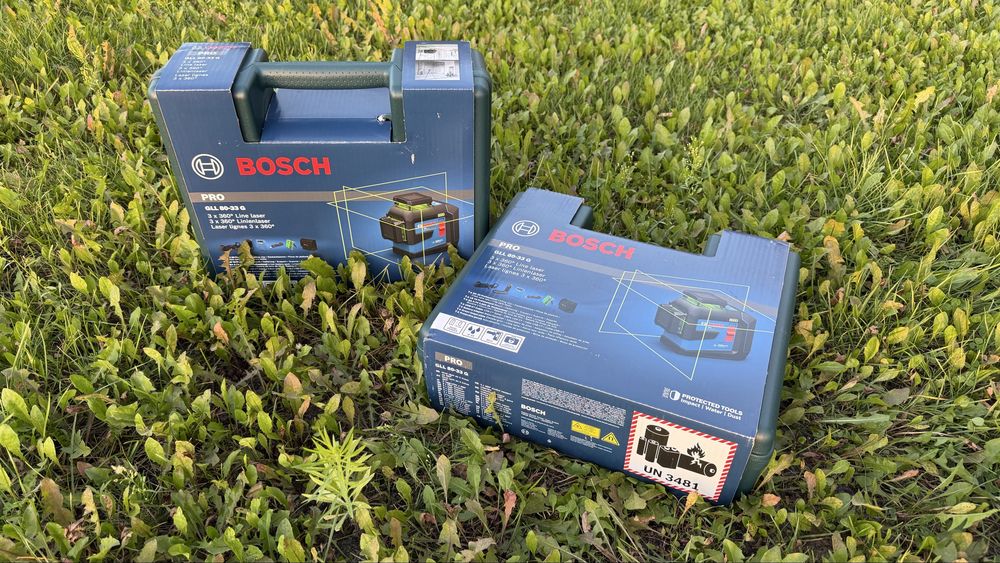 Лінійний лазерний нівелір Bosch Professional GLL 80-33 G - офіційна гарантія!!!