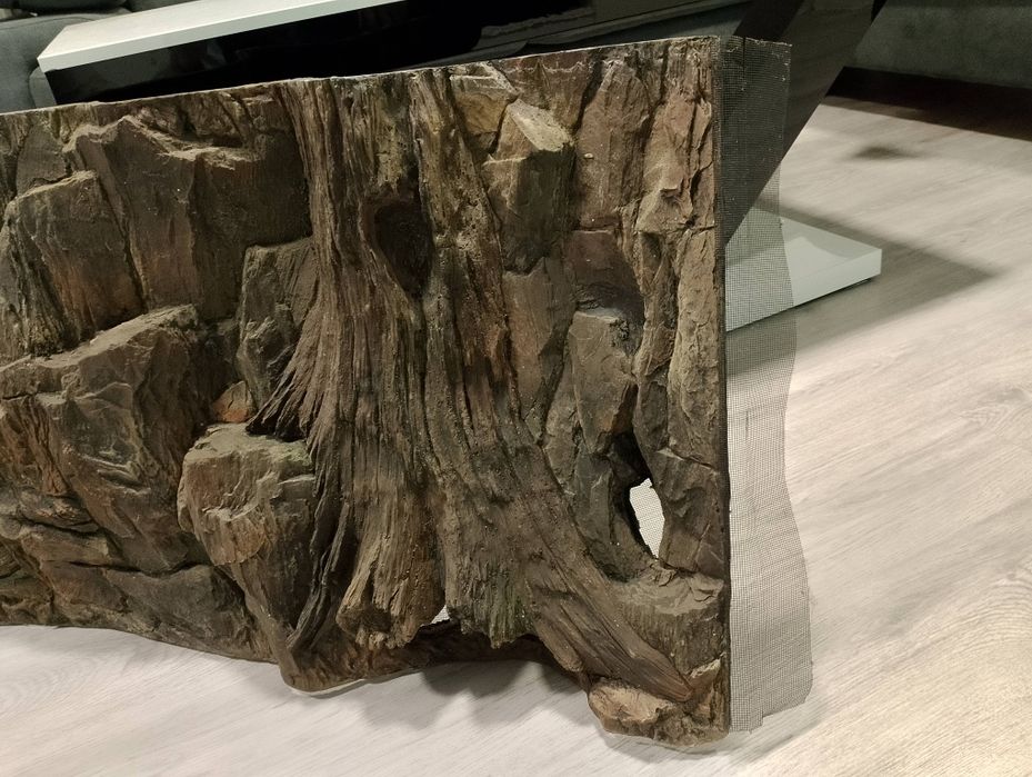Tło strukturalne 3d do akwarium