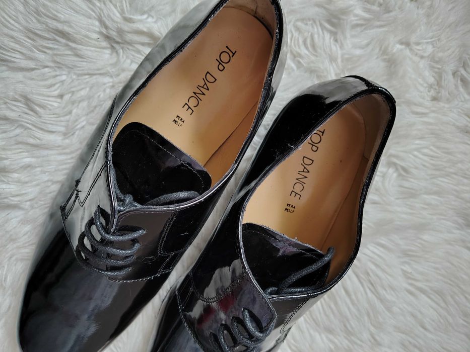 Туфлі танцювальні чоловічі 43,туфлі латина,туфлі танго,туфлі лак танці