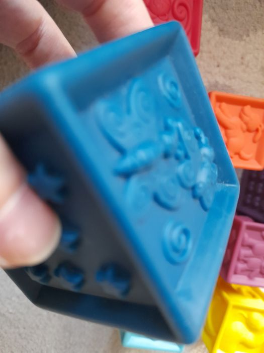 Klocki miękkie gryzaki b toys