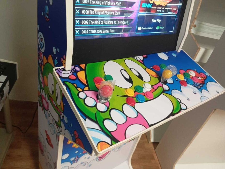 Maquina Arcade Bubble Bobble