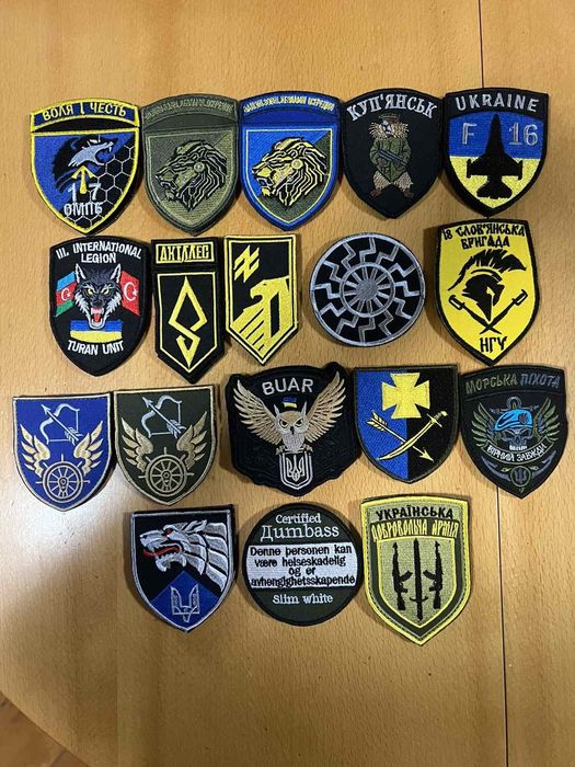 ЦІНА 65ГРН!!Продам шеврони ЗСУ(патріотіка та різне)