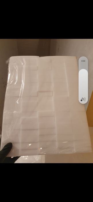 Magiczne gąbki 100 sztuk