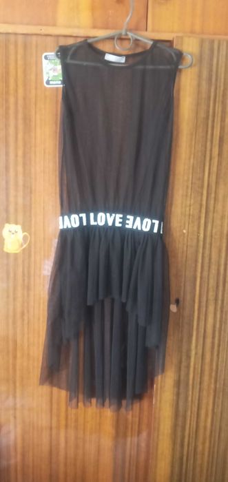 Комплект  черного цвета для девочки 10--11 лет