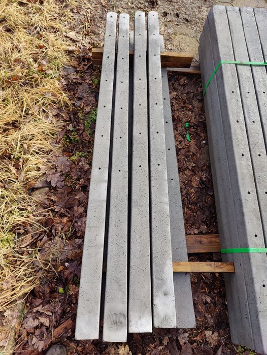 Słupek betonowy do malin, do sadu L=2,00 mb, różne wymiary