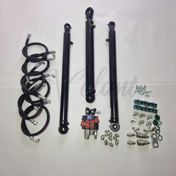 Rozdzielacz C-360 2 Sekcyjny Zestaw Do Tura Komplet Cylindry Siłowniki