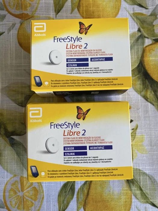 4 szt Libre 2 glukoza glukometry