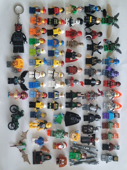 Фигурки деталі LEGO Star Wars, NEXO KNIGHTS, Super Heroes, NINJAGO