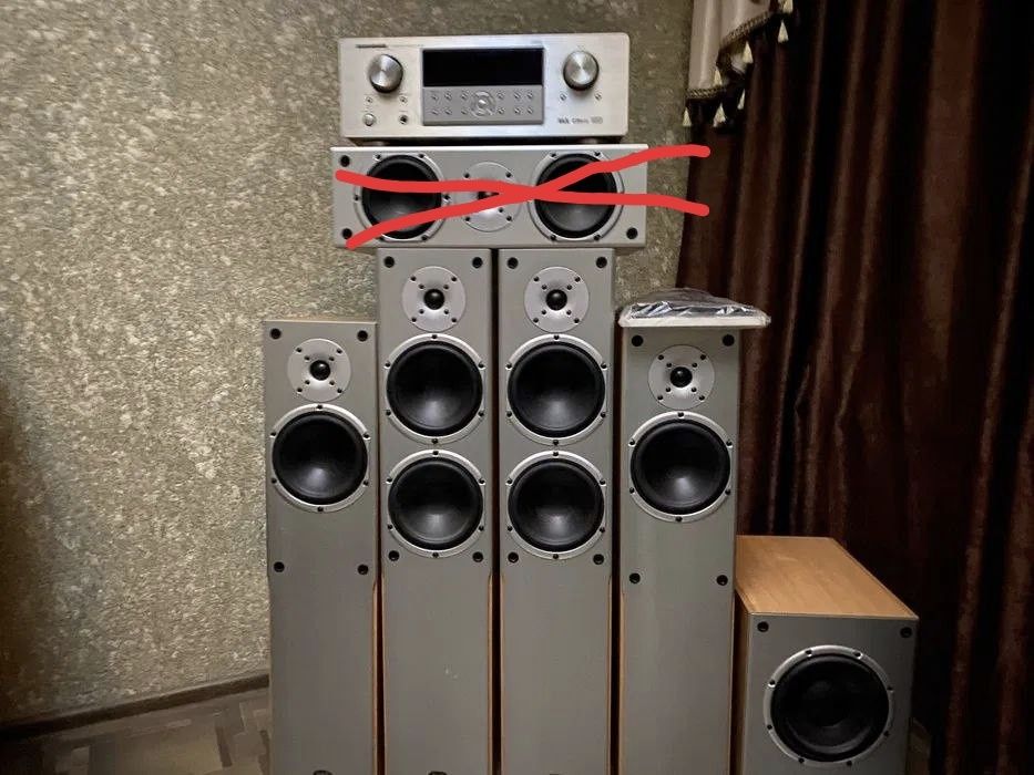 Акустика Sound Sound , Сабвуфер Ресивер Marantz