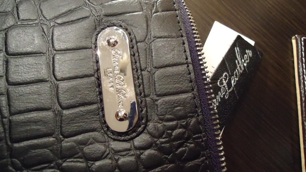 sienna de luca  chylak kopertówka skórzana nowa