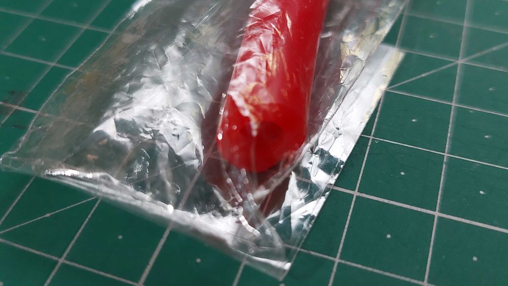 Tubo silicone, 31cm por 8x10mm Novo