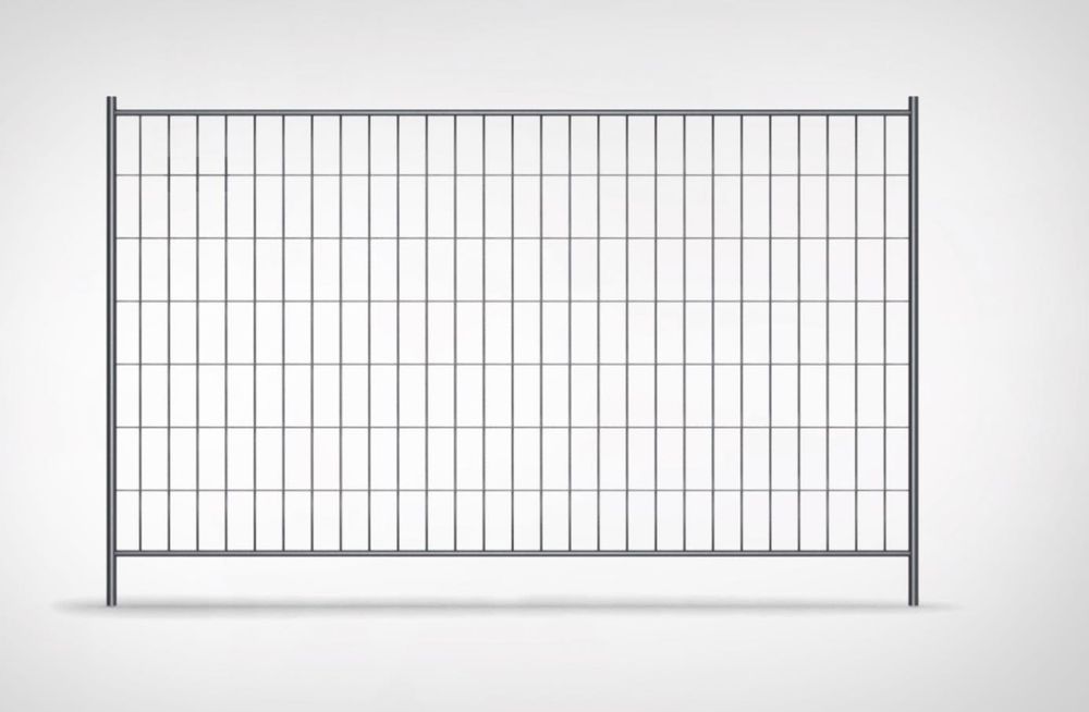 Ogrodzenia Budowlane Ogrodzenie Tymczasowe Ażurowe Przenośne