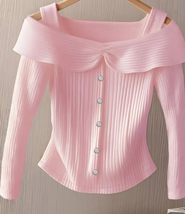 Damska modna elegancka bluzka S .M L XL.