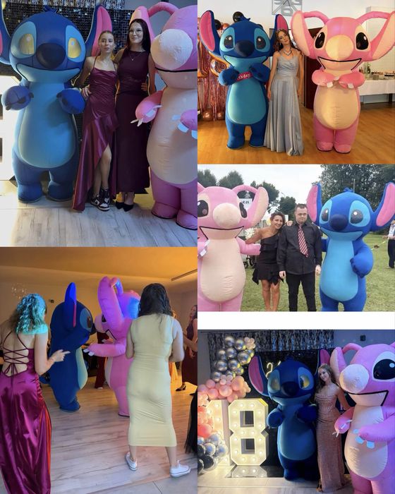 Maskotki stich i angel