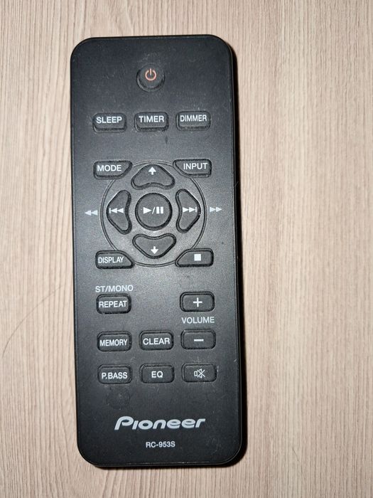 Głośniki z wieży Pioneer z pilotem