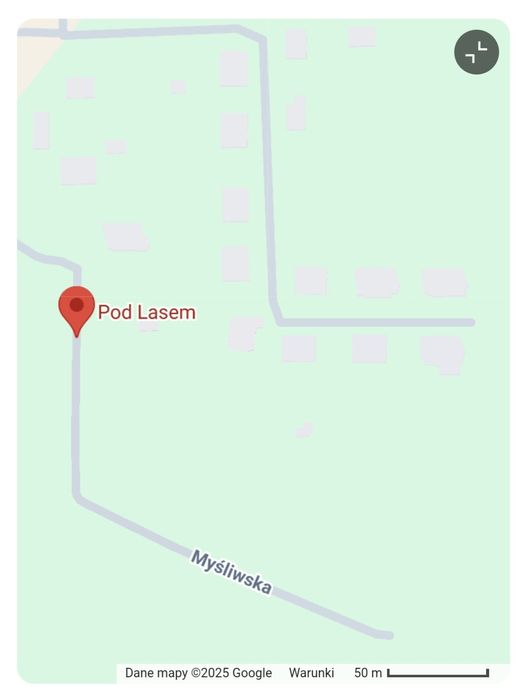 Działka w Baninie pod bliźniaka lub dom jednorodzinny