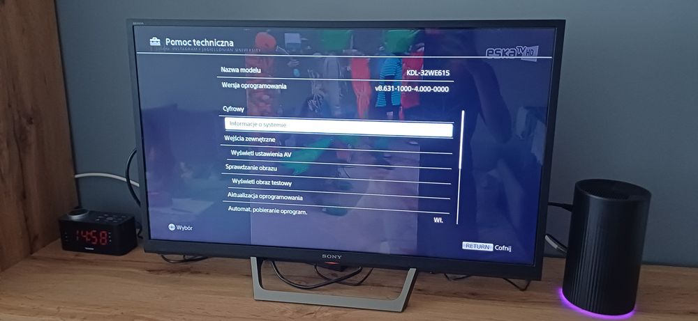 Telewizor Sony Bravia 32 cale, w pełni sprawny