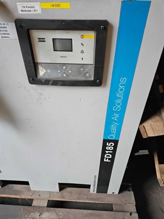 Osuszacz ziębniczy atlas copco FD 185, 2011r duża wydajność