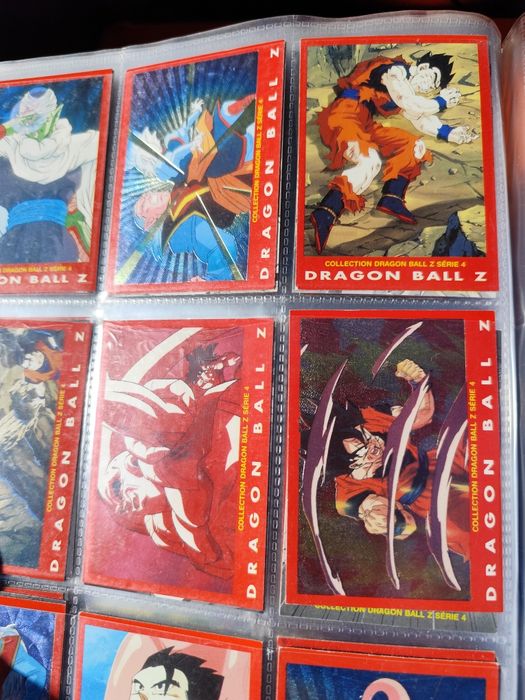 Cartas Dragon Ball Z primeiras edições