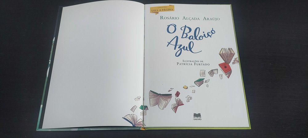 O Baloiço Azul de Rosário Alçada Araújo; Ilustração: Patrícia Furtado