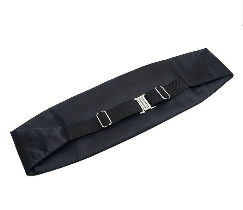 Pas smokingowy nowy czarny