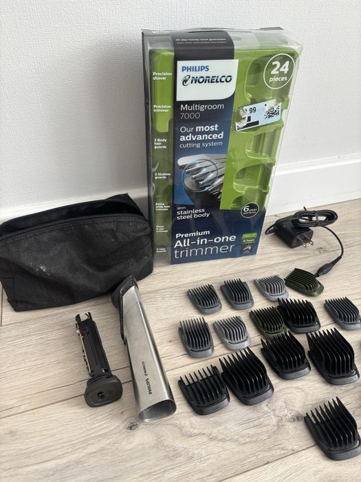 Тример Philips 7000, насадки