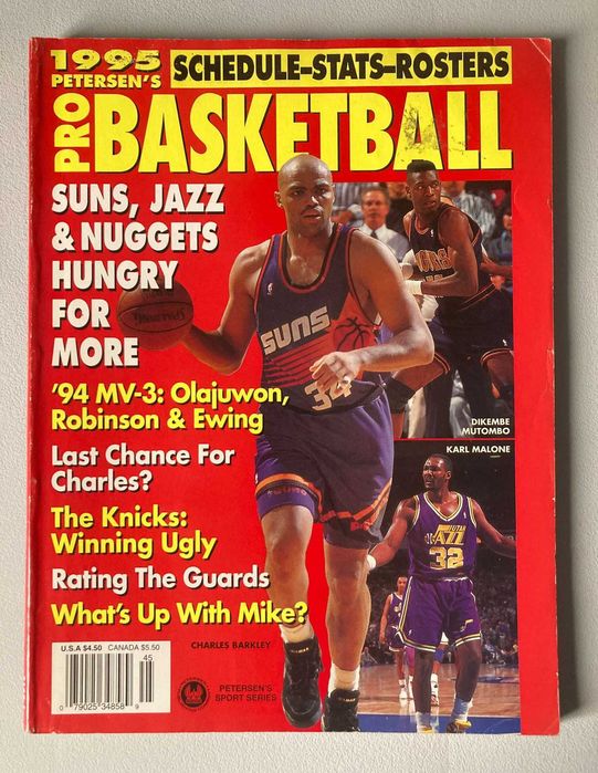 Revista Petersen's Pro Basketball 1995