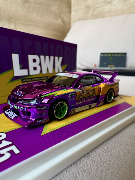 Time Micro Nissan Silvia S15 LBWK 1/64