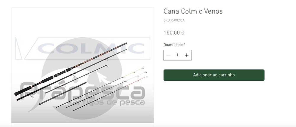 Conjunto de pesca embarcada