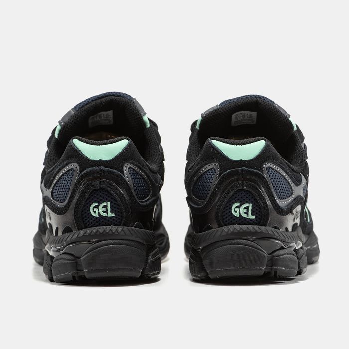 Кросівки Кроссовки Asics Gel-NYC Black Mint Чёрный Мятный Чорний Мята Кросовки повсякденні