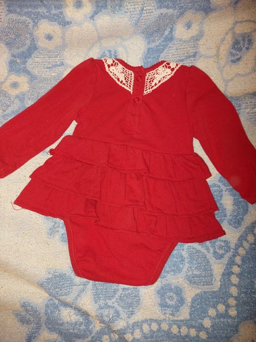 Бодік-плаття, сукня святкова, можна як Новорічне, на 4-6 міс, зріст 68