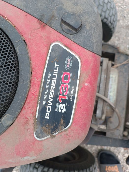 Traktorek do trawy oleo-mac