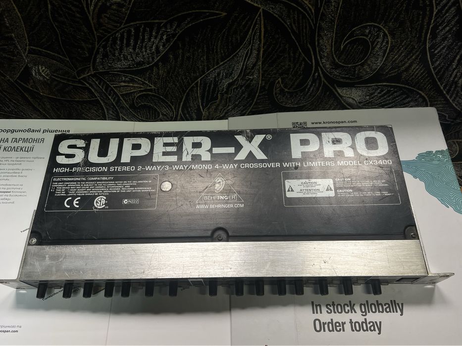 Продаю кросовер Behringer Super-X PRO CX3400.