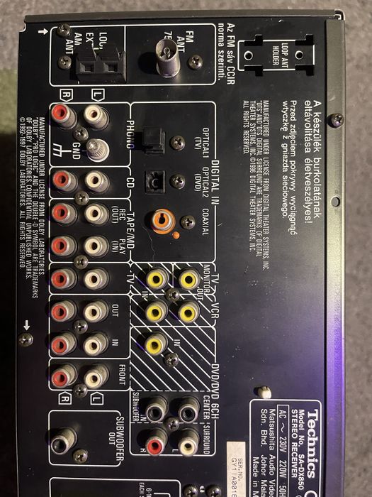 Technics SA-DX850