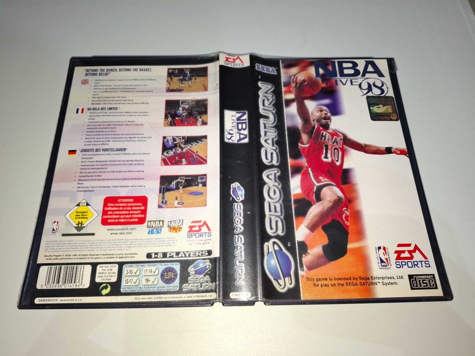 NBA Live 98 - Sega Saturn