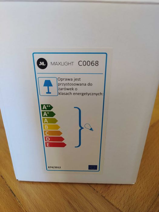 Lampy Maxlight czarne tubki