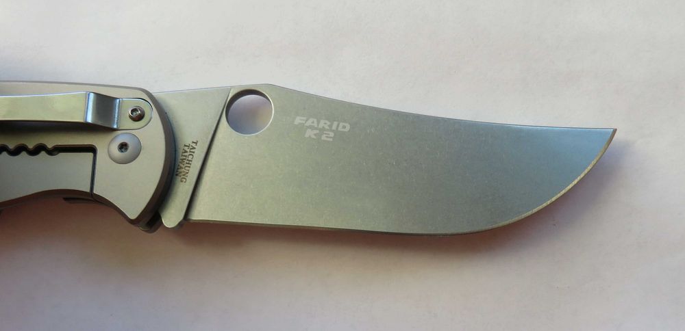 nóż składany folder spyderco Farid K2