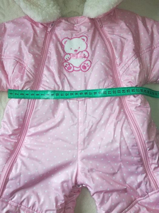 Зимний комбинезон для девочки!