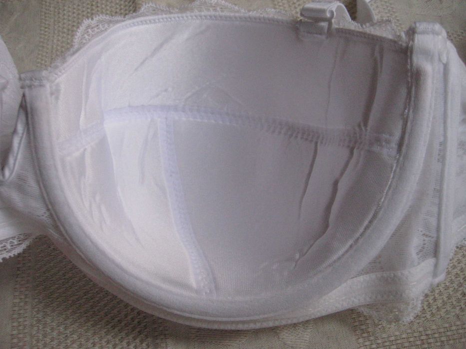 Pretty Secrets stanik 80E 80G 36E strapless samonośny odpinane rami