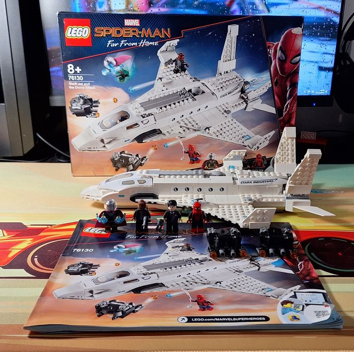 Stark Industries Marvel Stark Jet Stark Jet Spiderman Lego Far