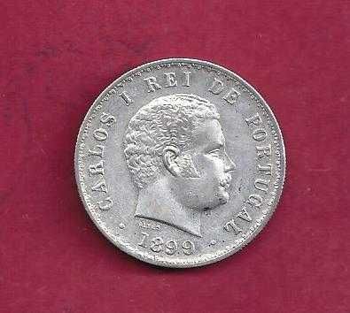 MONARQUIA  500 REIS D. CARLOS I  1899  PRATA